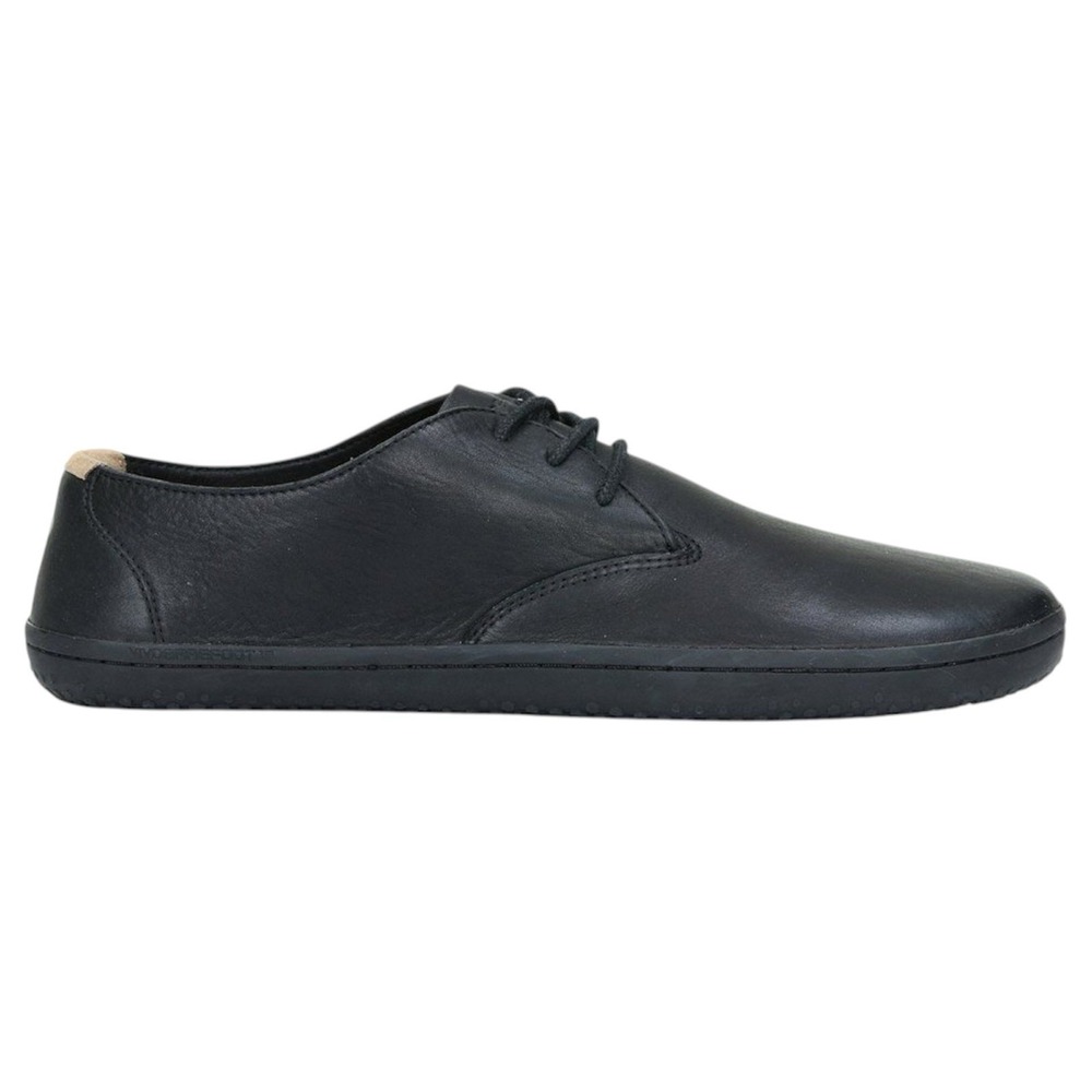 Vivobarefoot Ra II Mens Barefoot Oxford Shoes Black Leather Size 44 EUR 11 US